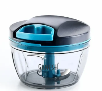 Ganesh Wonder Chopper 470ml – Grey, Tear-Free & Efficient