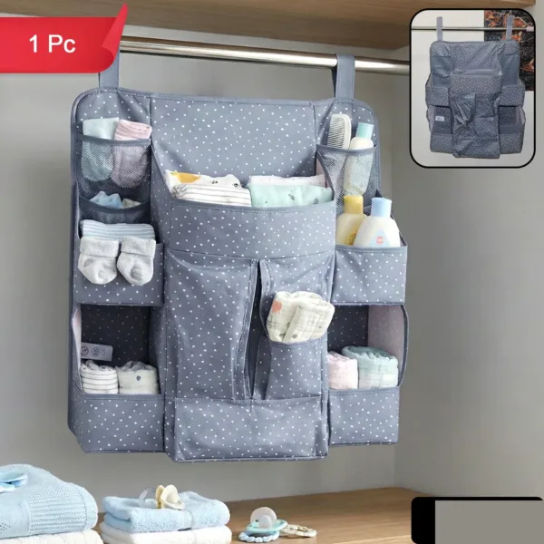 Baby Care Organizer – Multi-Pocket Hanging Nursery Storage