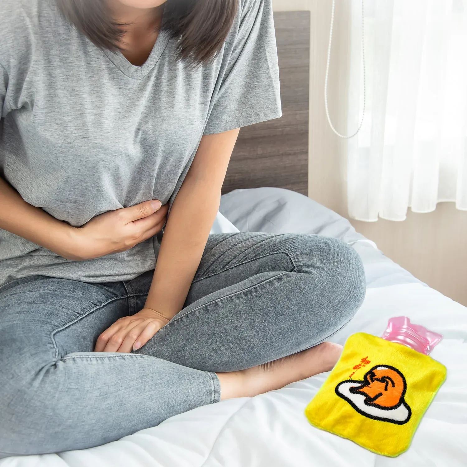 Hot Water Bag – Yellow Duck Cover for Pain Relief & Warmth | FitFuzion - Detailed Feature View 2