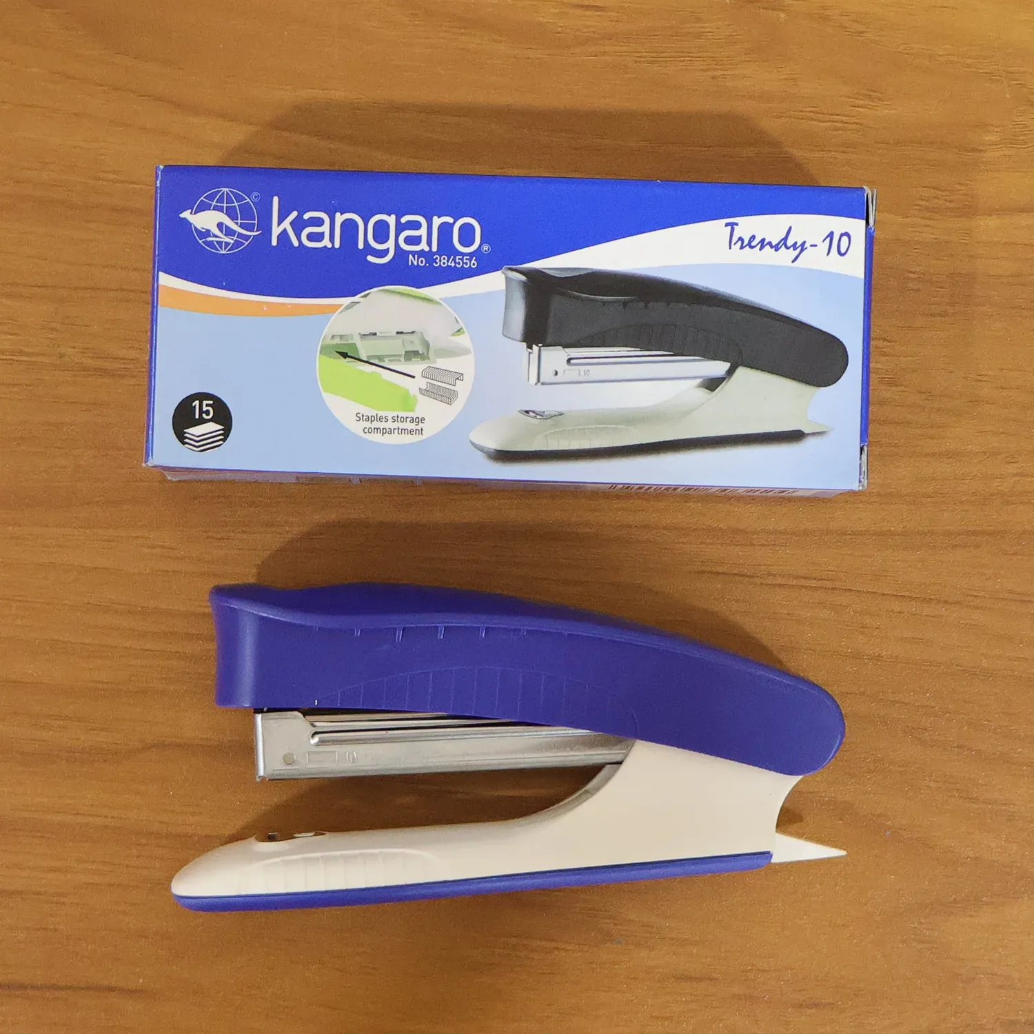 Kangaro Trendy 10 Manual Stapler (1 Pc) - Detailed Feature View 8