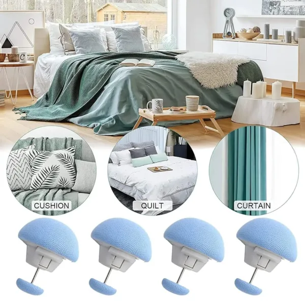 Decorative Mushroom Upholstery Pins – 8 Pieces for Sofa & Furniture