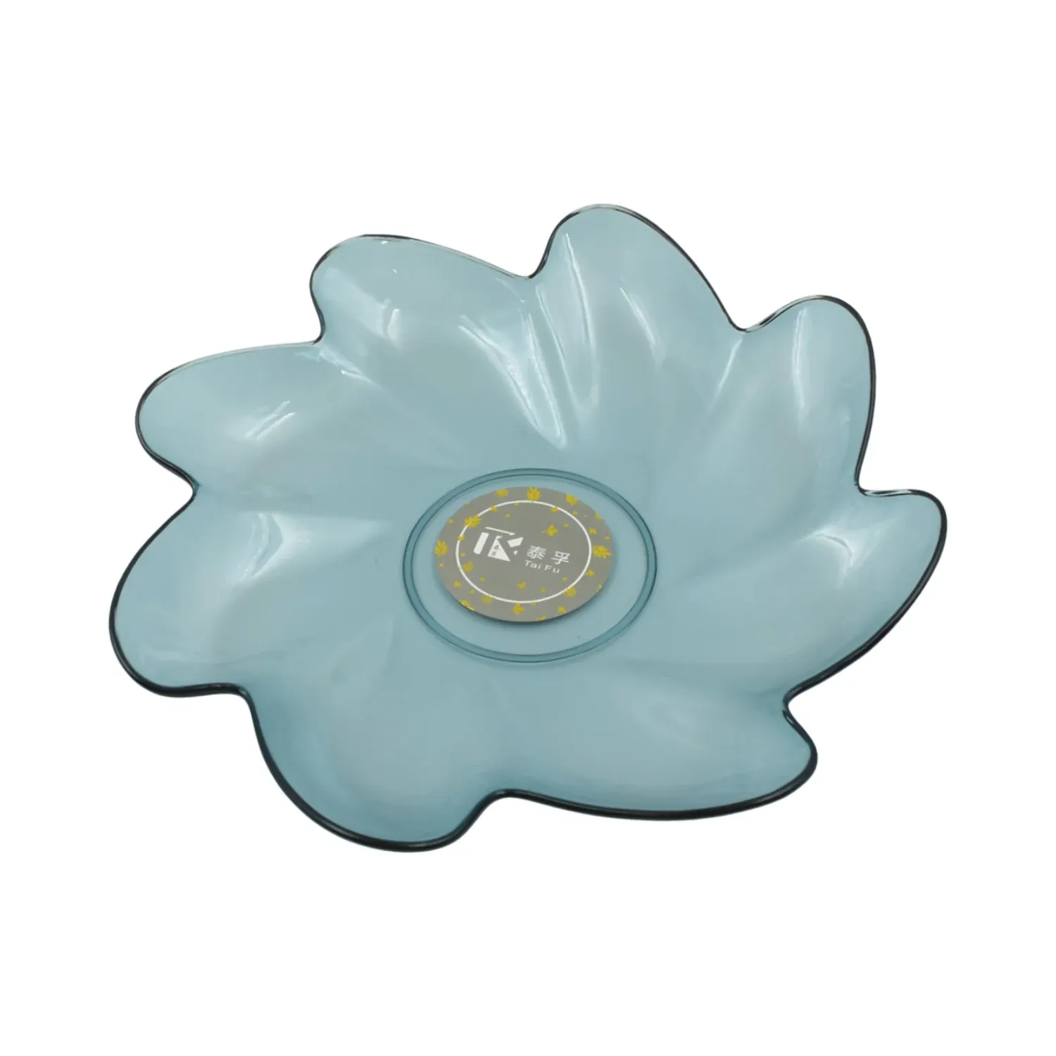 Flower Shape Kids Plastic Plate - for Dinner, Snacks & Party Supplies (1pc) - Detailed Feature View 4