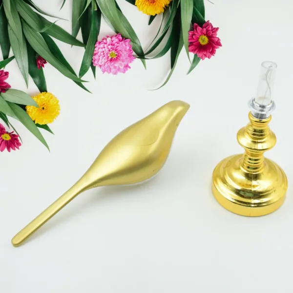 Sparrow LED Table Lamp with Crystal Decoration & Soft Energy-Saving Light