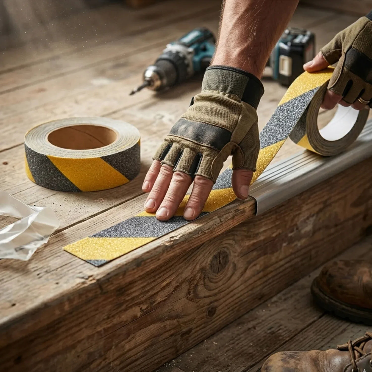 Anti Slip Safety Tape – High Grip, Durable Surface for Safety - Detailed Feature View 7