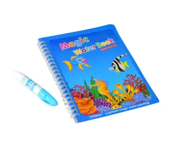 Magic Water Quick Dry Coloring Book & Pen for Kids