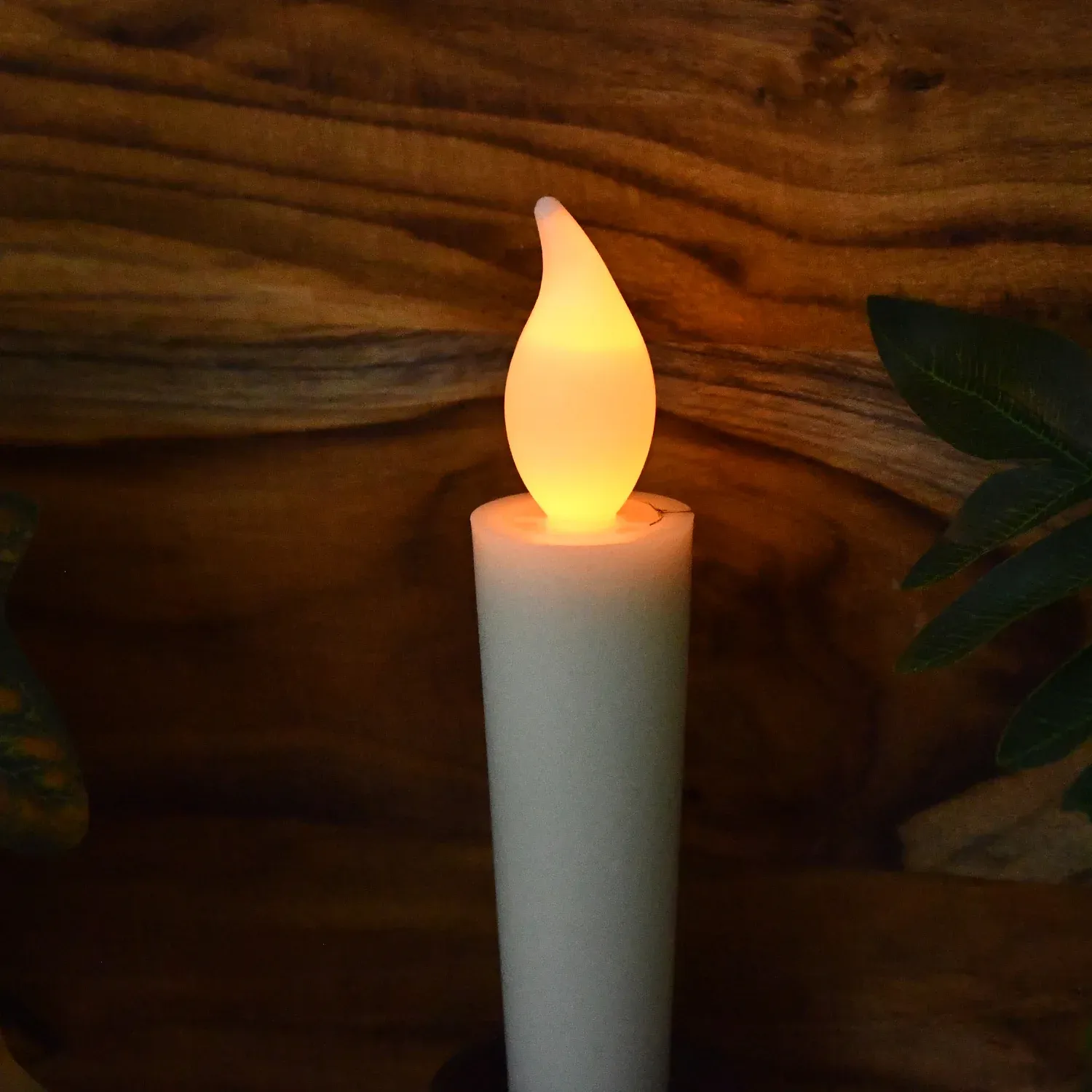 Premium LED Flameless Candle with Holder (1 Pc) - Detailed Feature View 6