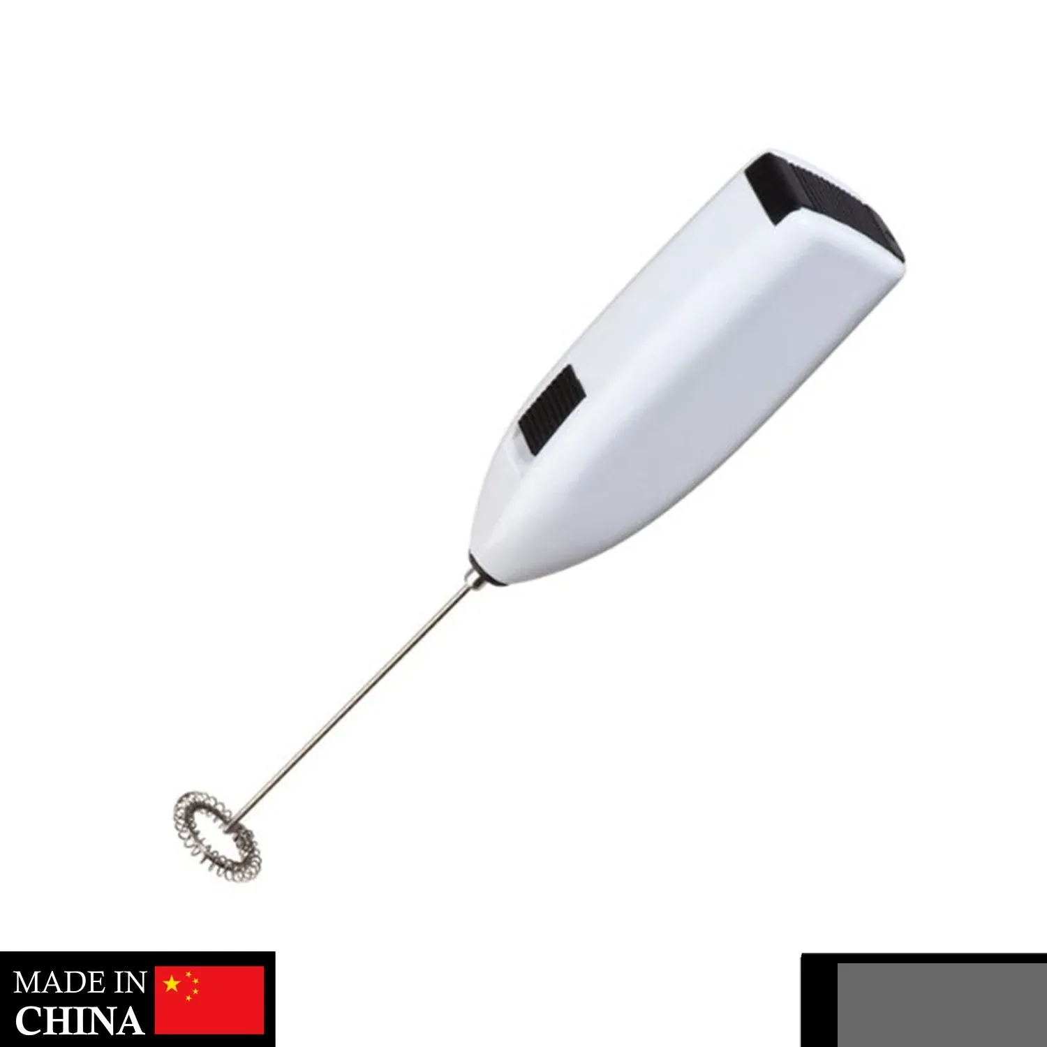 Electric Handheld Milk Wand Mixer Frother Latte Coffee Hot (Battery Not Included) - Detailed Feature View 1