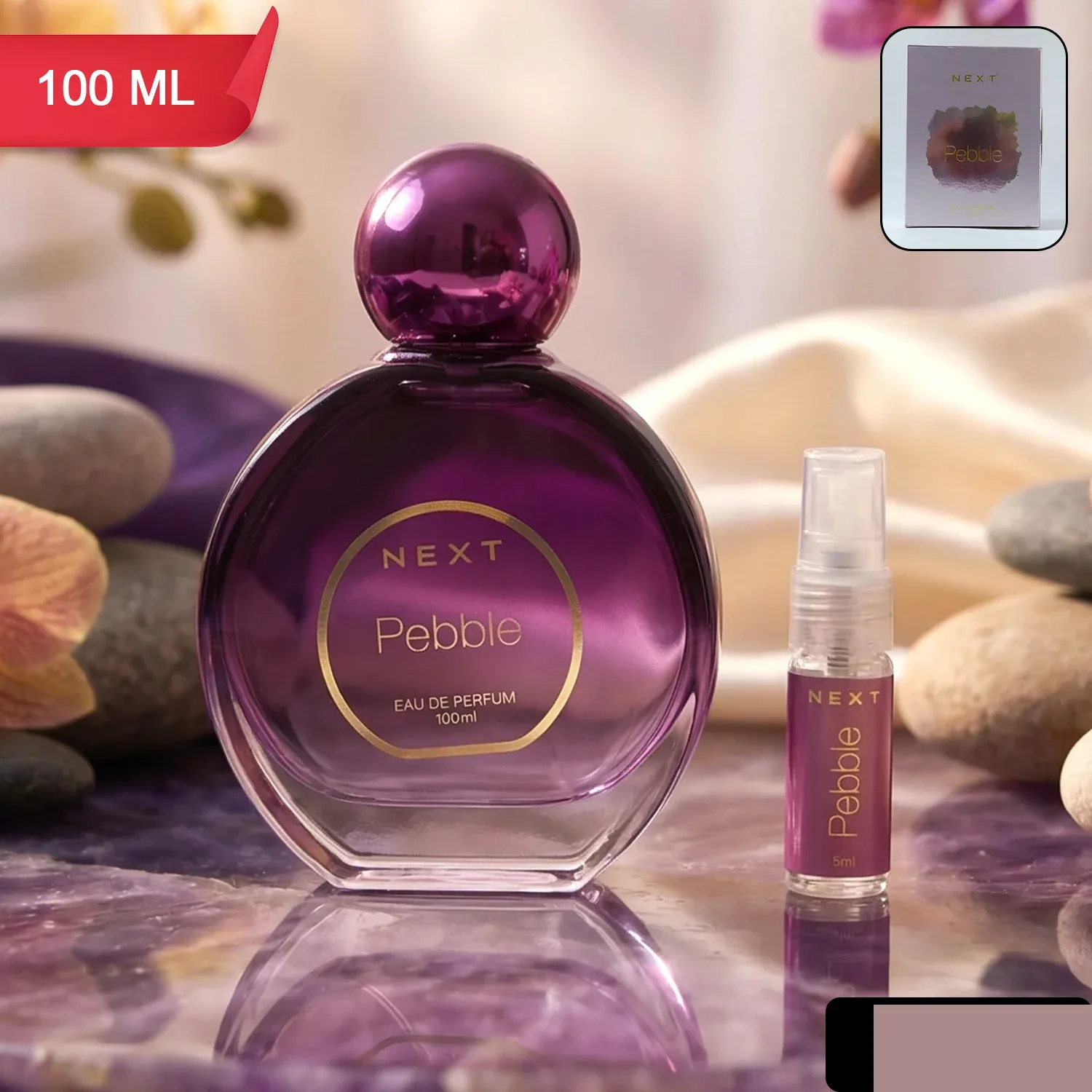 Next Premium Pebble Eau De Perfume 100 ML - Detailed Feature View 1