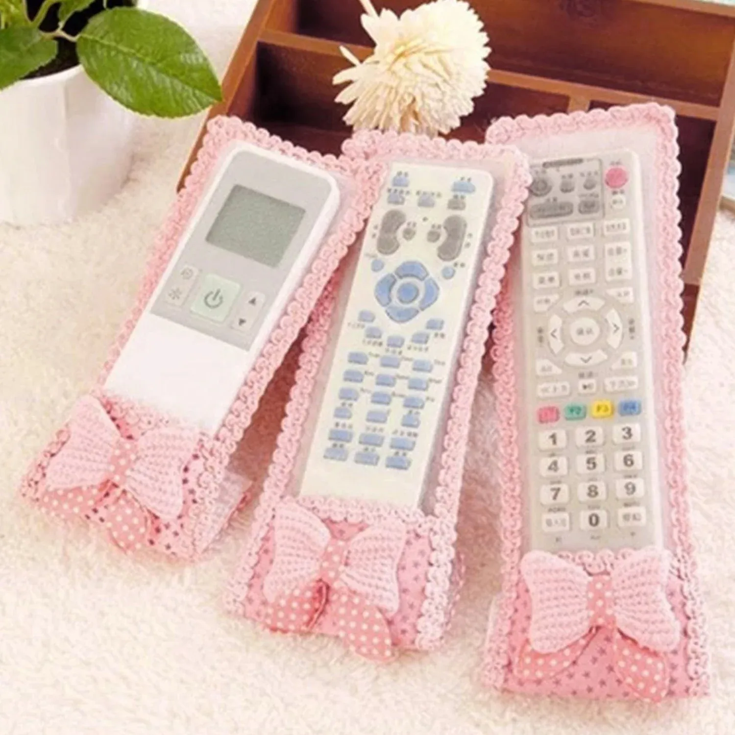 Premium Remote Control Cover – 3pc Dust Protection Set | Velvet Wheels - Buy Online at Alikart