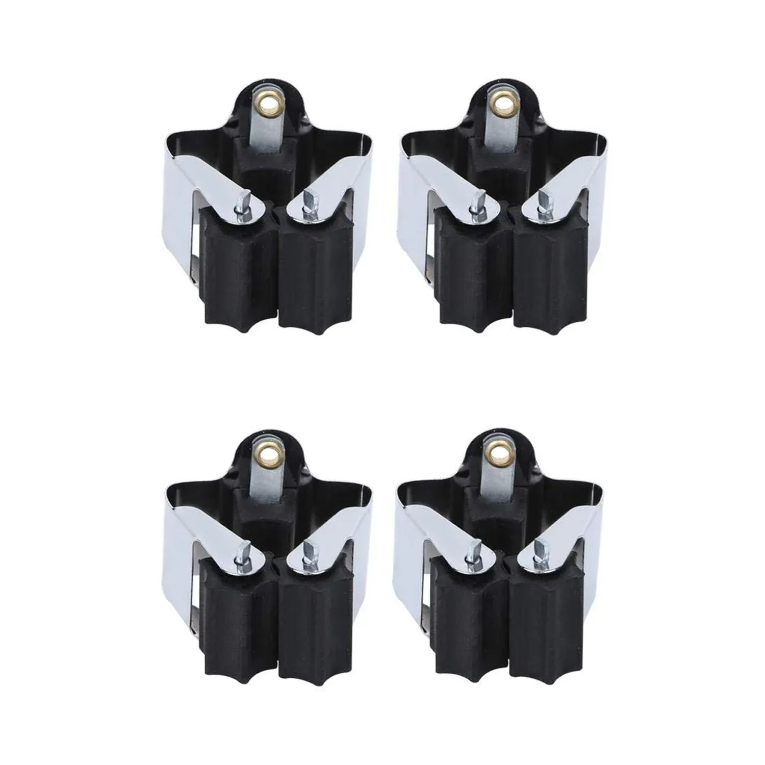 Wall Mount Mop Holder – No-Slide Grip for Home & Garage | GlimmerHome - Detailed Feature View 4