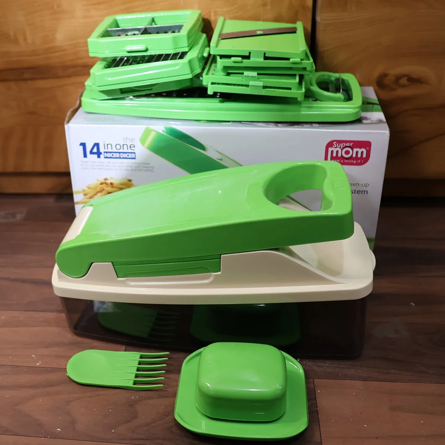 14-in-1 Vegetable Chopper – Multipurpose Fruit & Veg Slicer Set - Detailed Feature View 7