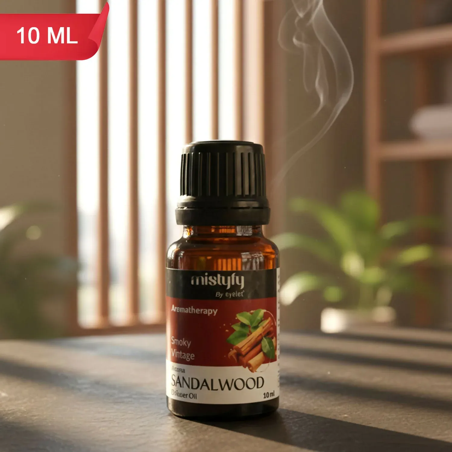 Premium Eyelet Sandalwood Aromatherapy Diffuser Oil 10ML - Buy Online at Alikart