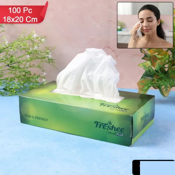 Skin-Friendly Facial Tissues – Premium Softness & Hypoallergenic Pack