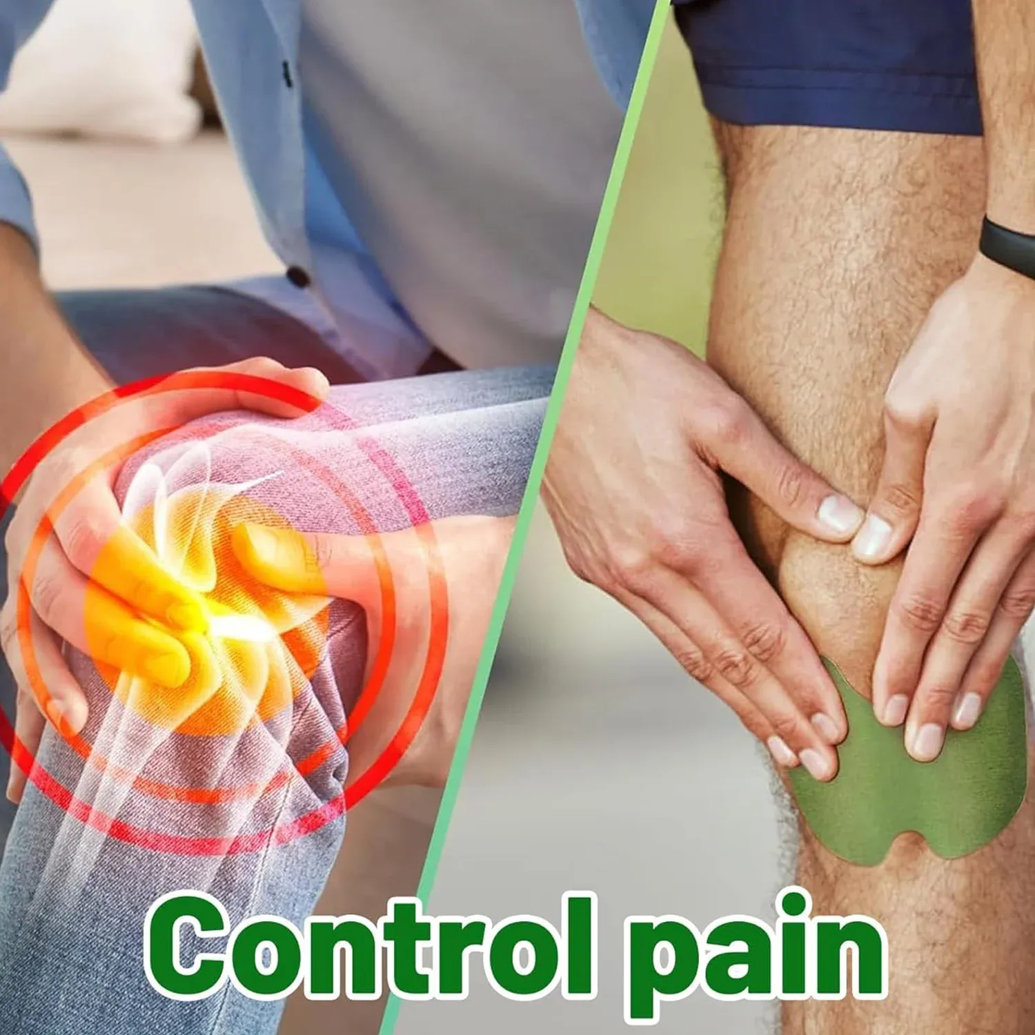 Herbal Knee Relief Patches – 10 Adhesive Pain Support Patches - Detailed Feature View 8