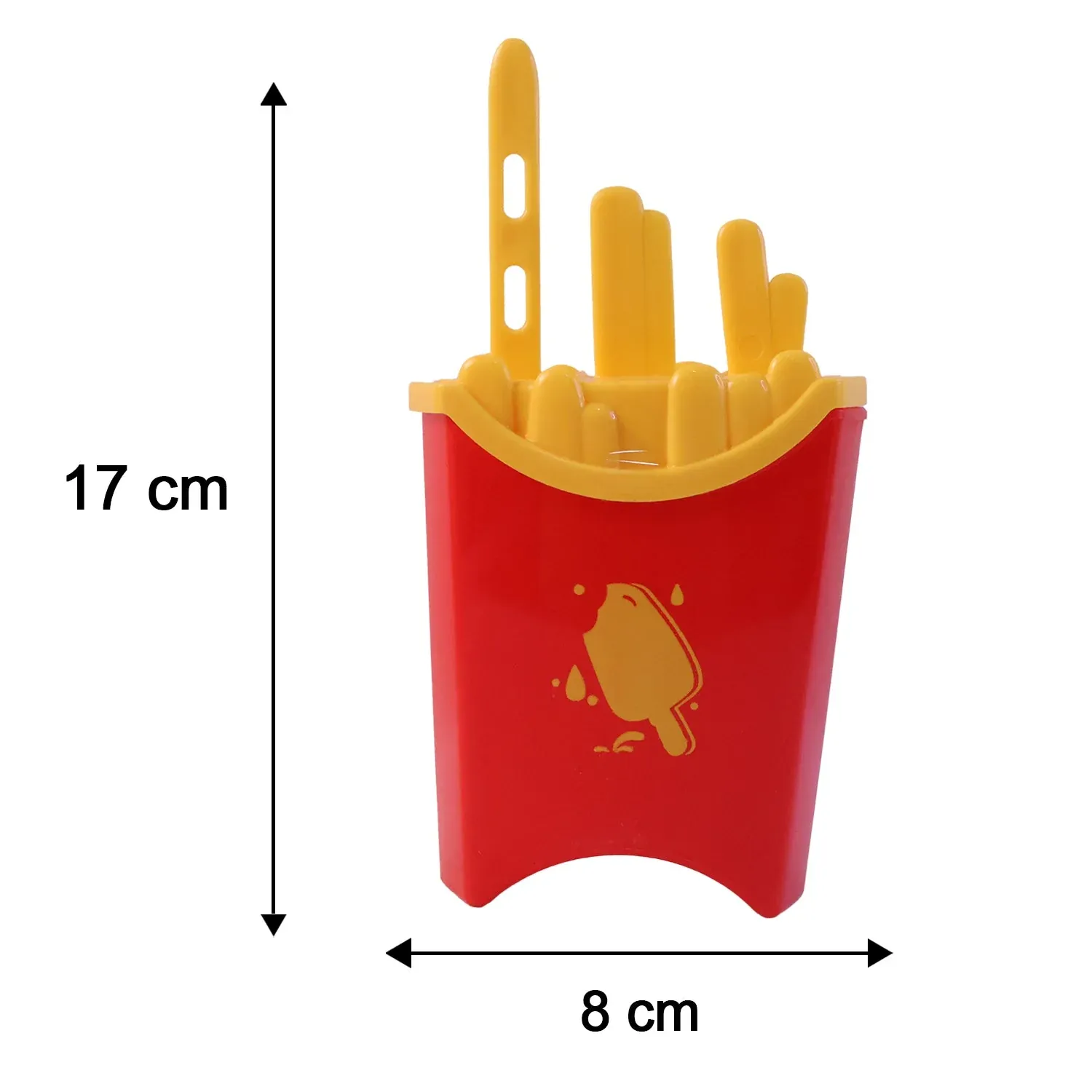 French Fries Ice Pop Mould – Reusable Kulfi Maker for Summer - Detailed Feature View 5