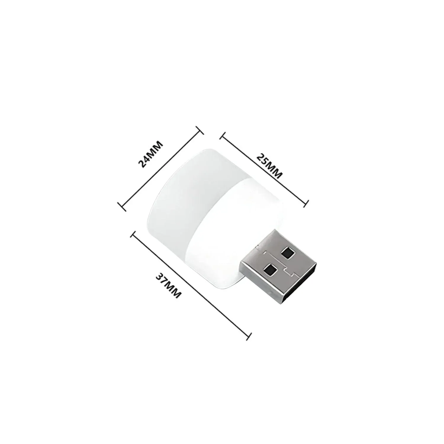 Small USB Bulb used in official places for room lighting purposes. (Yellow Color) - Detailed Feature View 4