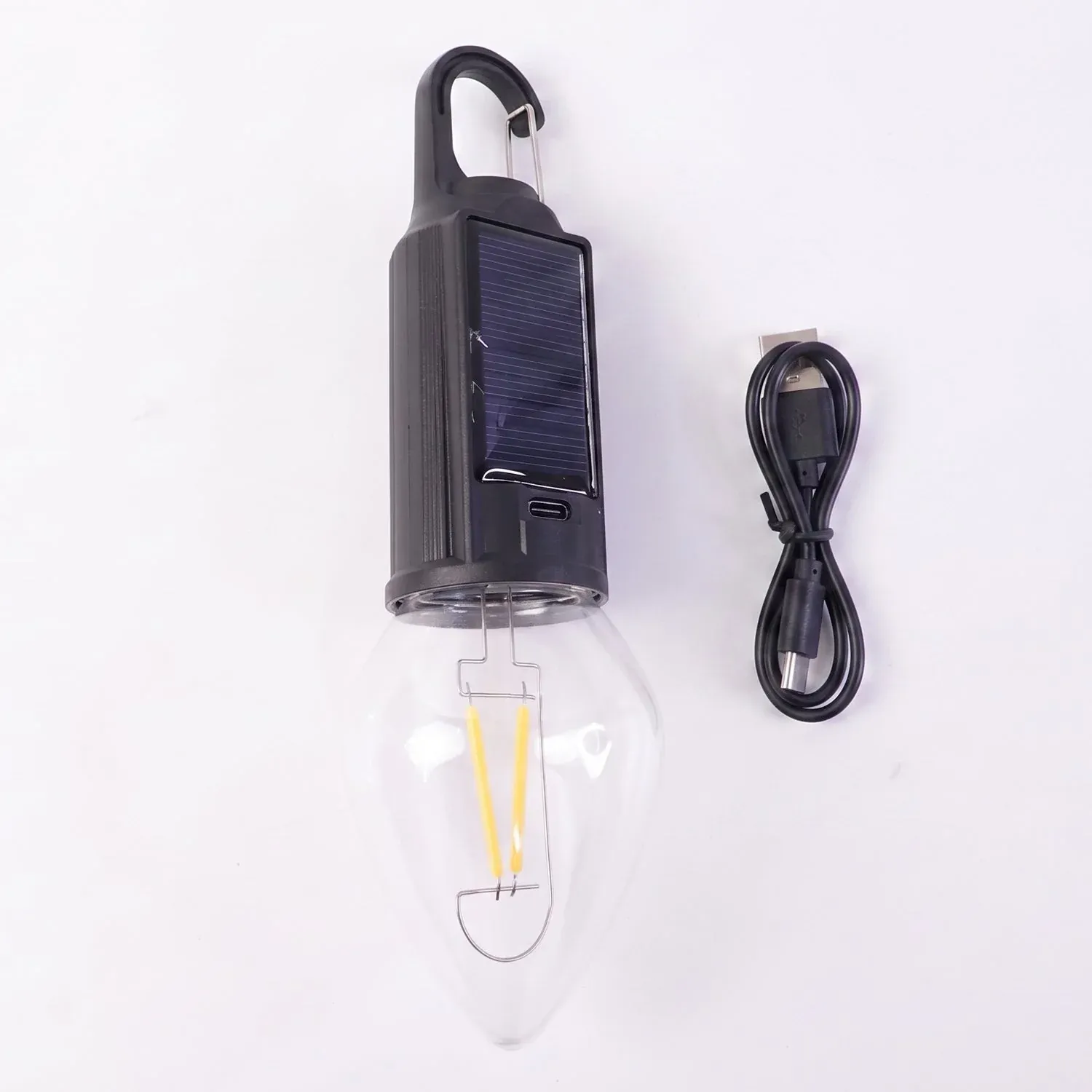 Camping Lantern – Eco-Friendly, Dual Charging with Warm LED - Detailed Feature View 4