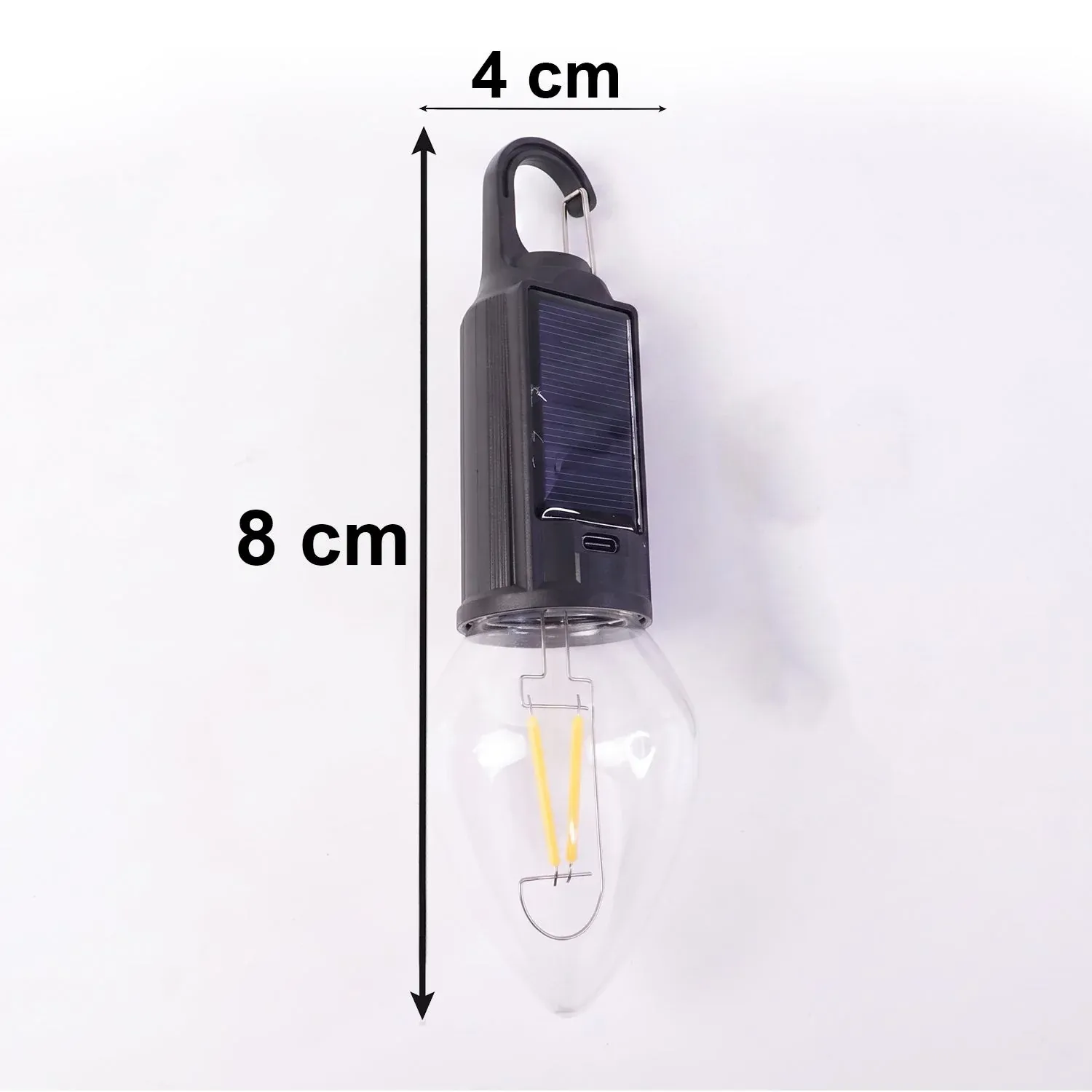 Camping Lantern – Eco-Friendly, Dual Charging with Warm LED - Detailed Feature View 5