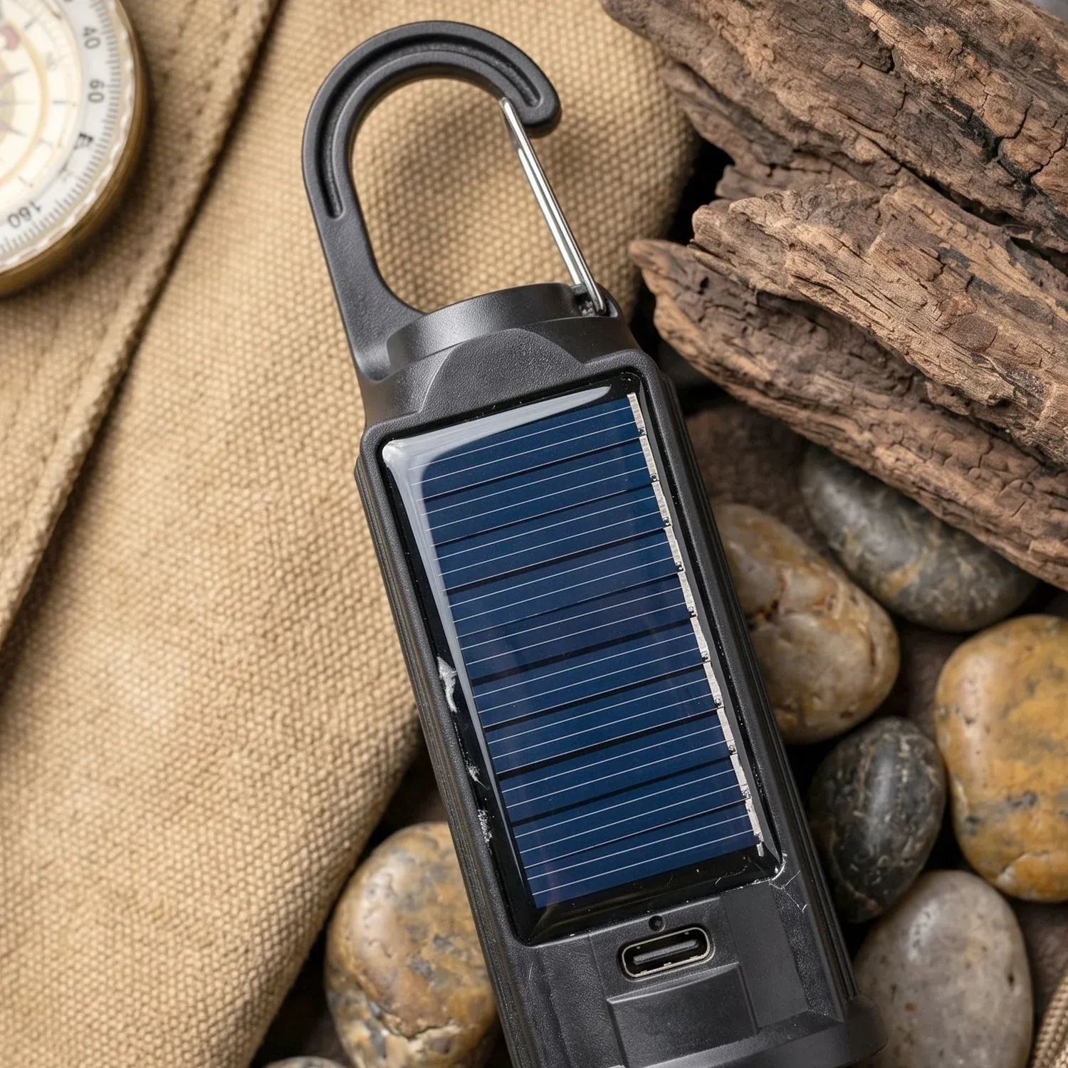 Camping Lantern – Eco-Friendly, Dual Charging with Warm LED - Detailed Feature View 6