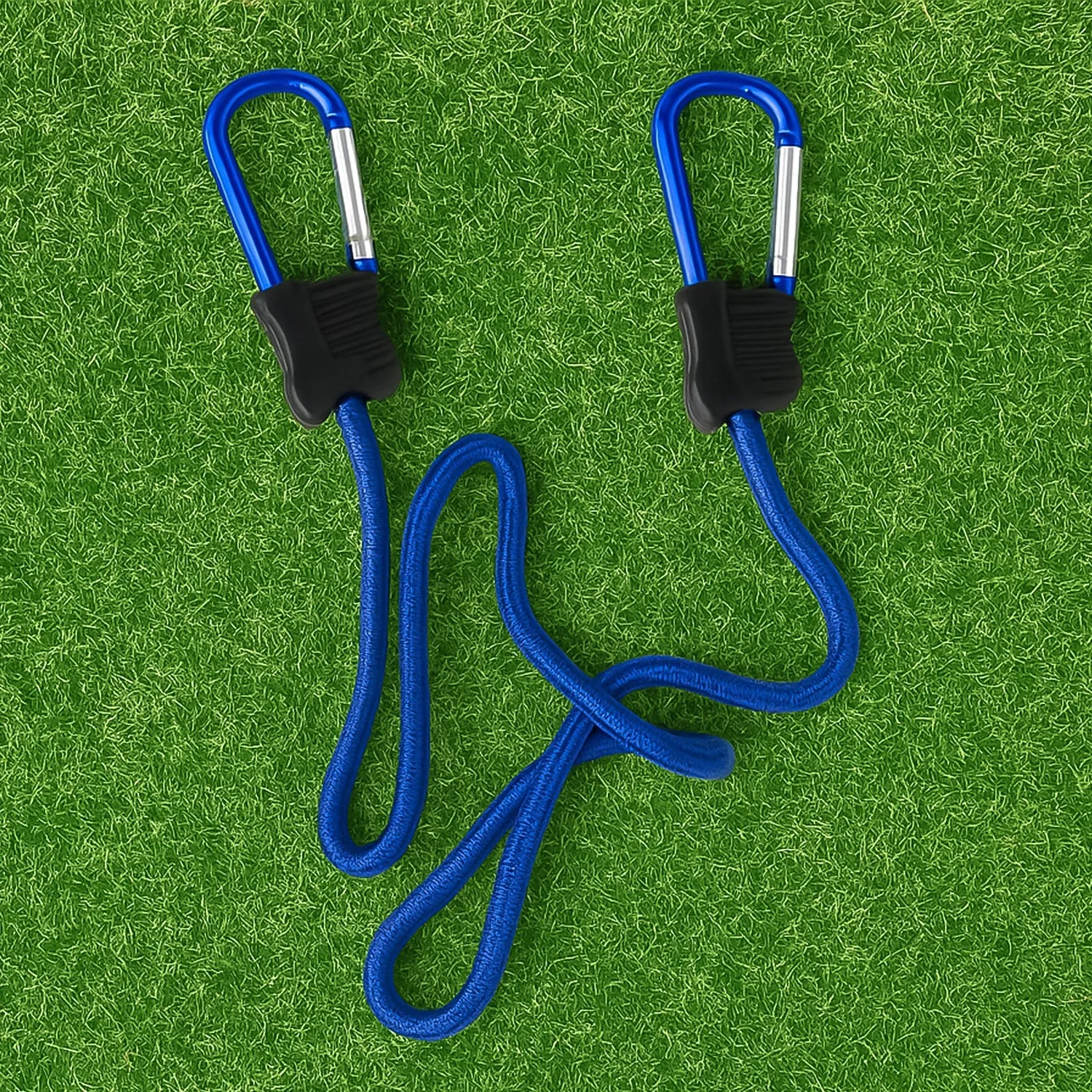 Carabiner Bungee Cord with Hook for Luggage & Bags (1 Pc / Mix Color) - Detailed Feature View 3