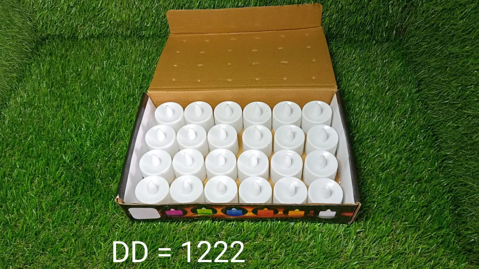 LED Tealight Candles – White 24 Pcs for Diwali Decor | Indo Glow - Detailed Feature View 7
