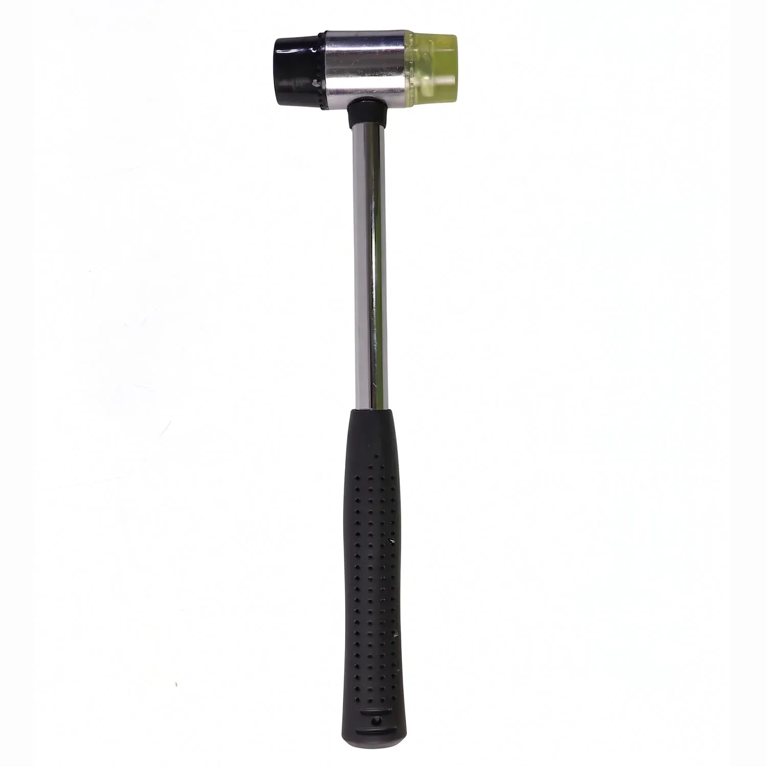 Double Head Rubber Mallet Hammer with Steel Handle, Non Slip Grip - Detailed Feature View 4