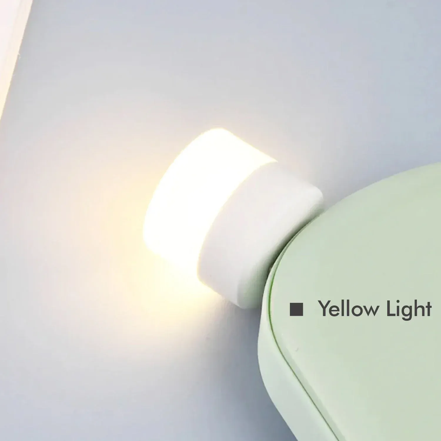 Small USB Bulb used in official places for room lighting purposes. (Yellow Color) - Detailed Feature View 5
