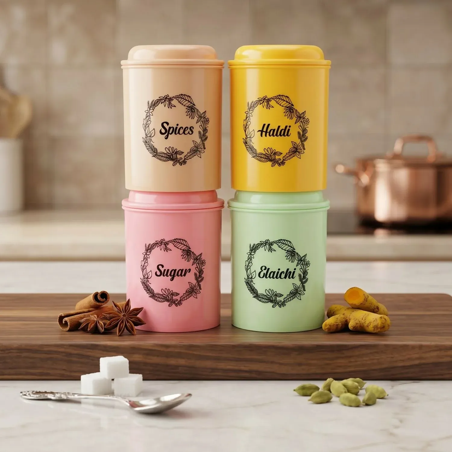 Premium Airtight Kitchen Storage Containers – Keep Food Fresh & Organised - Buy Online at Alikart