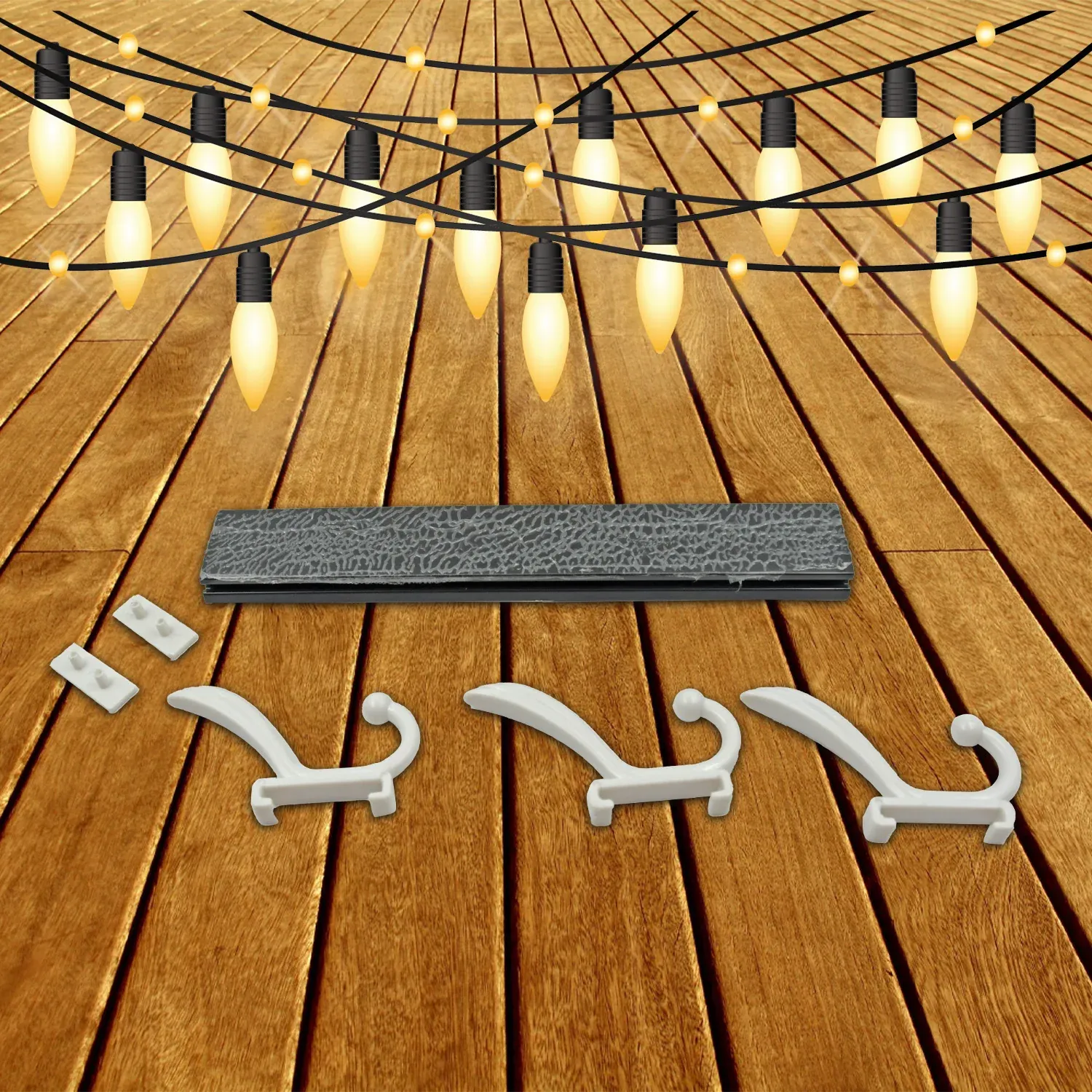 Wall Mounted Coat Rack – 6 Hooks for Entryway & Bedroom | GlimmerHome - Detailed Feature View 8
