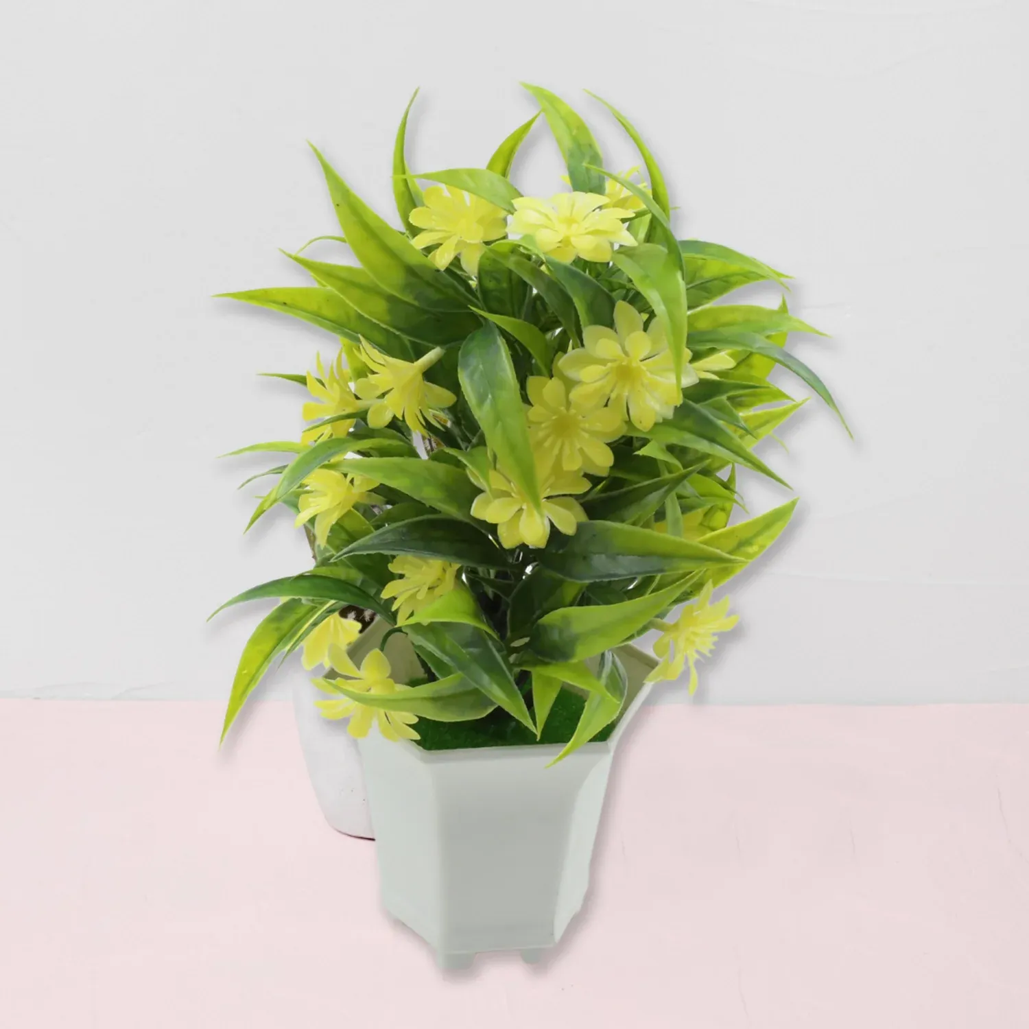 Premium Artificial Flower Plant – Tabletop Decor for Home | Styleva - Buy Online at Alikart