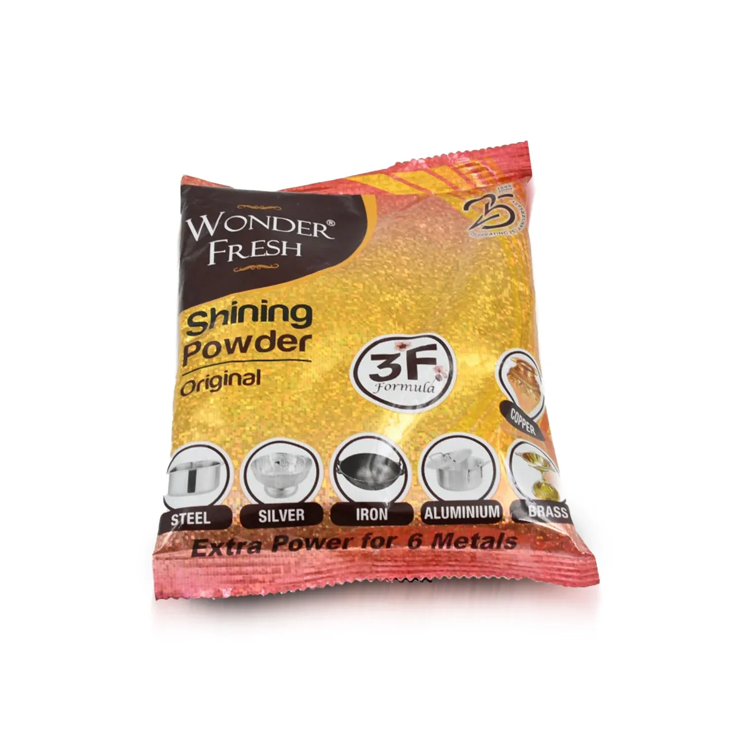 Shining Powder 200 GM - Cleans & Polishes Copper, Brass, Silver & More - Detailed Feature View 4