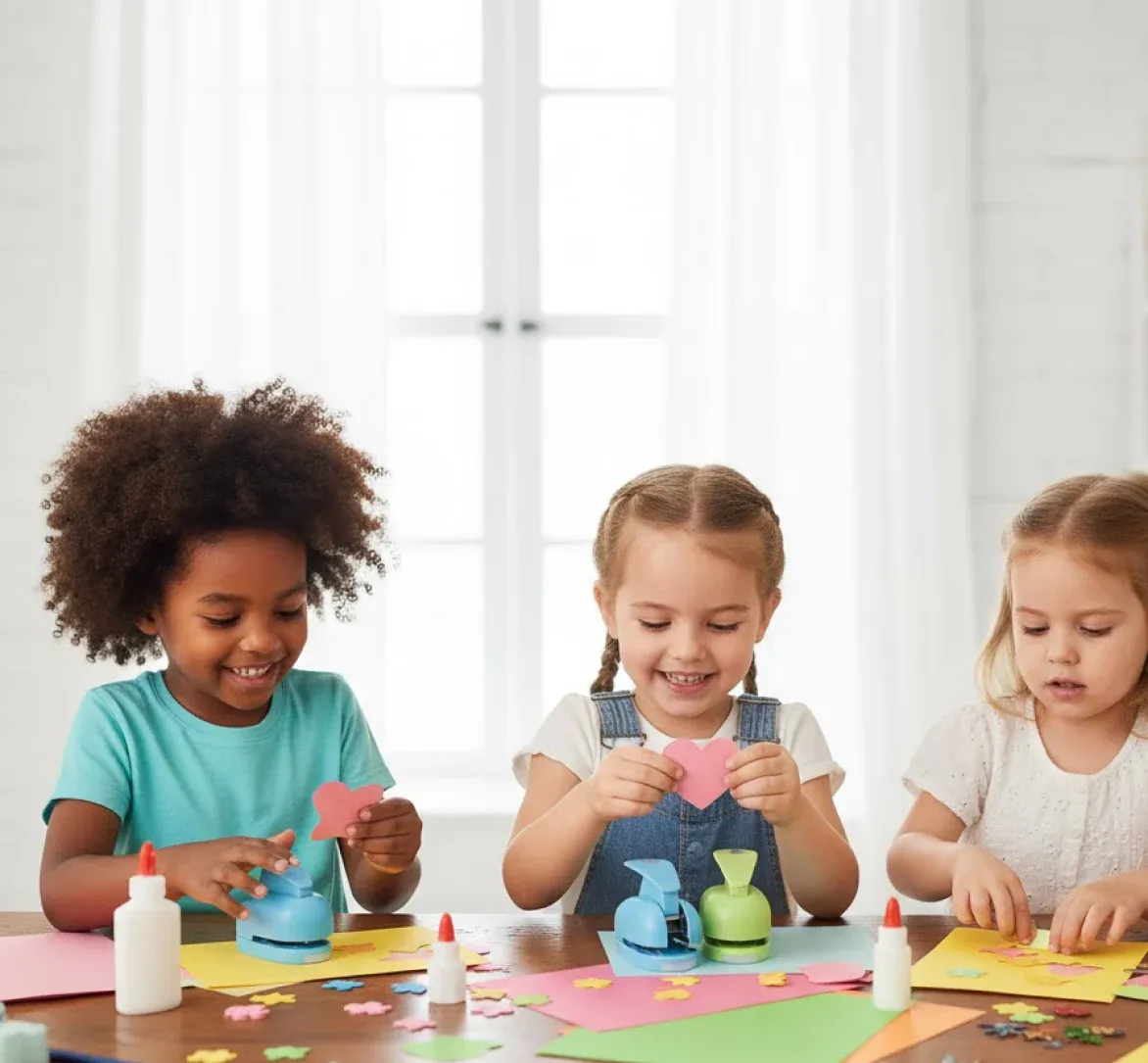 Decorative Kids Paper Craft Punches - Detailed Feature View 4