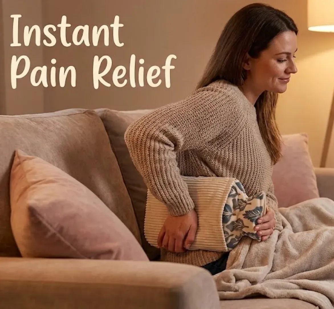 Hot Water Bag – Leak-Proof Relief for Pain & Cramps | Velvet Wellness - Detailed Feature View 1