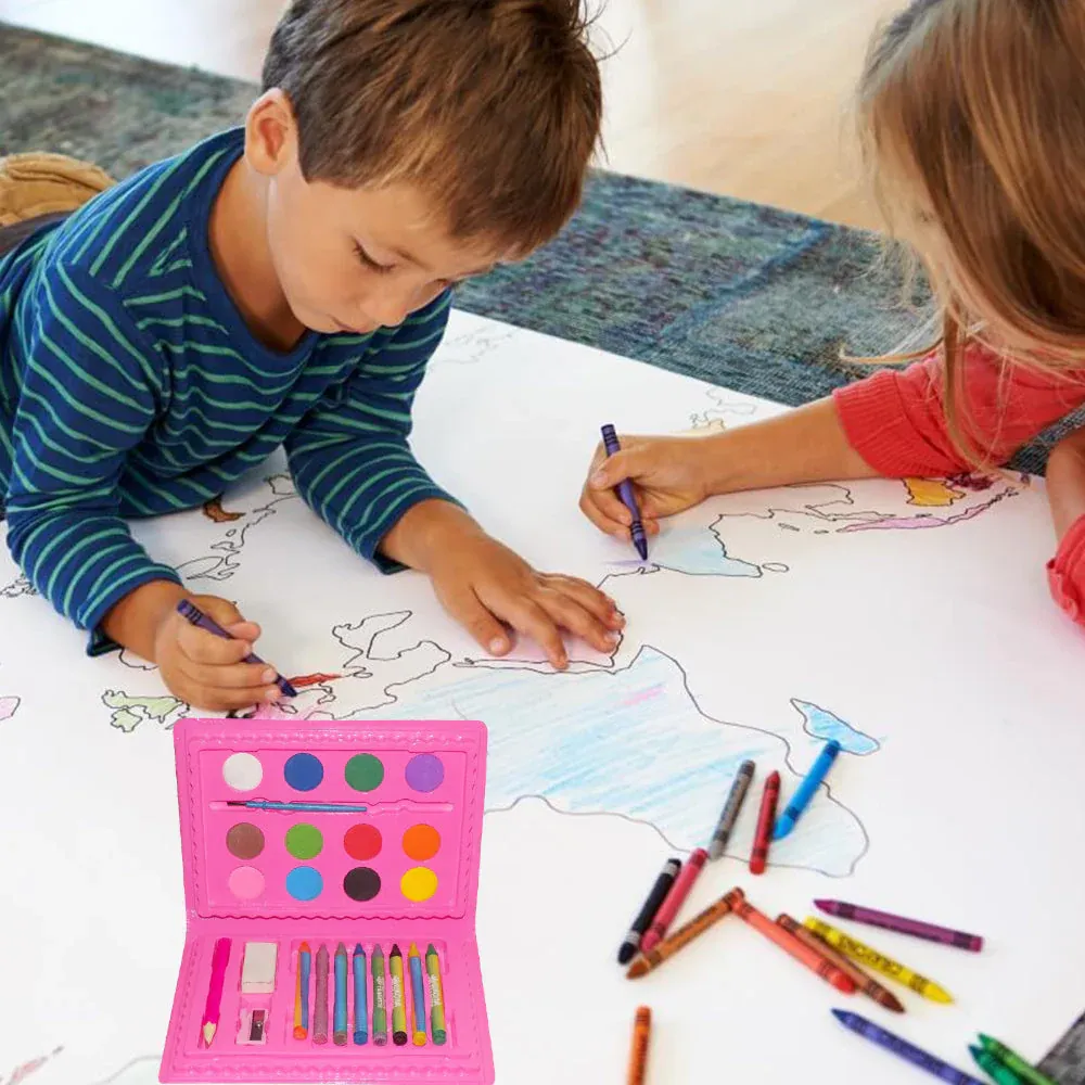 Kids Art Set – 24-Piece Drawing & Painting Kit | Colorful Creations - Detailed Feature View 4