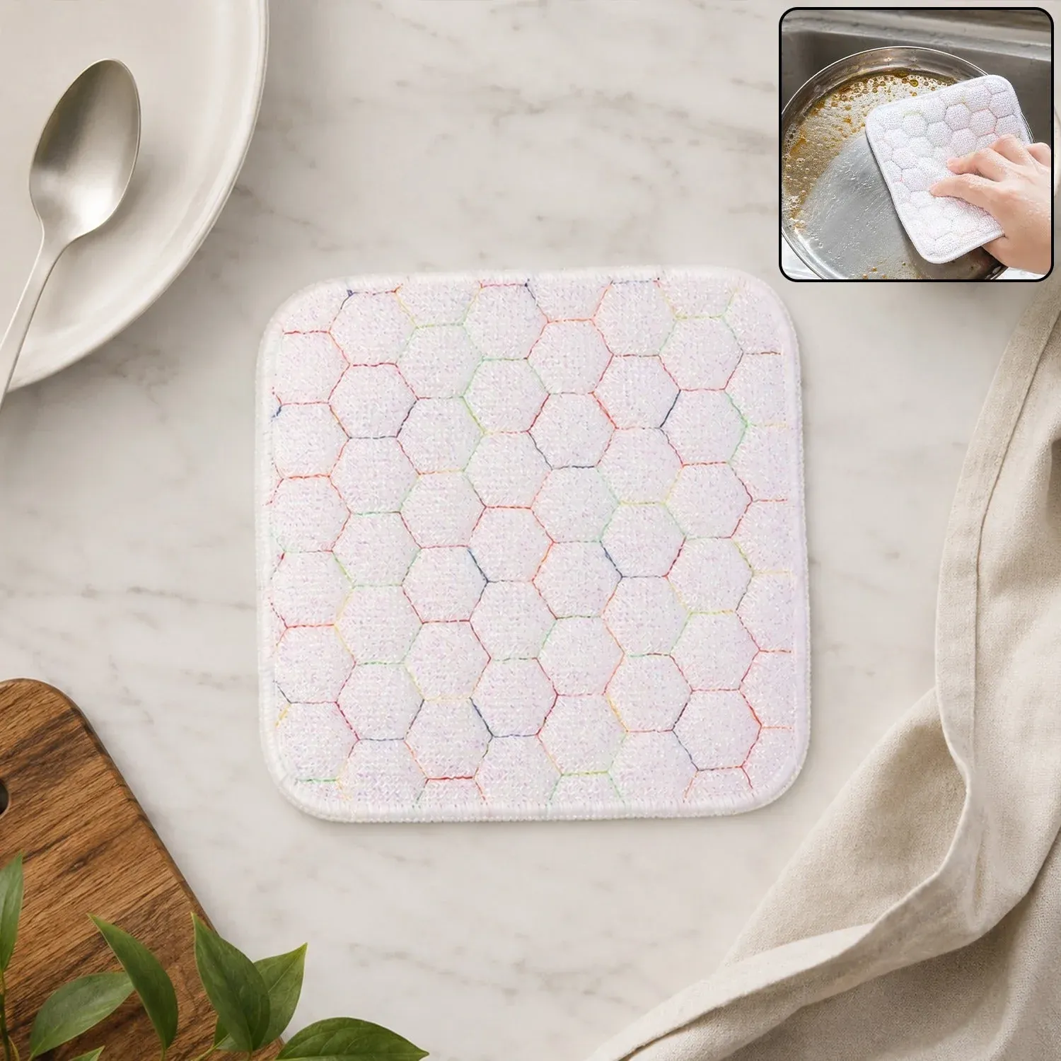 Premium Dish Washing Scrub Pad – Tough, Durable & Multipurpose Kitchen Cleaning - Buy Online at Alikart