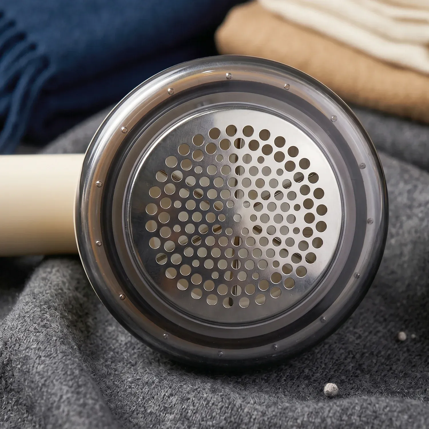 Rechargeable Electric Fabric Shaver for Clothes & Upholstery - Detailed Feature View 3