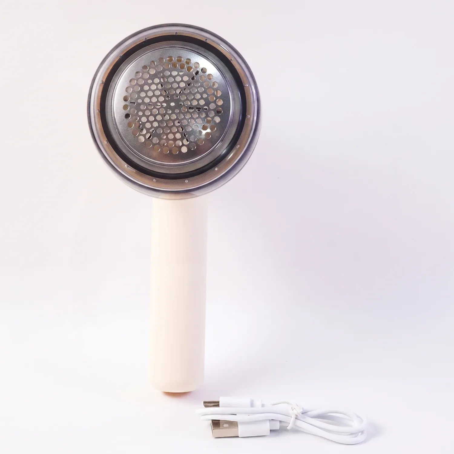 Rechargeable Electric Fabric Shaver for Clothes & Upholstery - Detailed Feature View 4