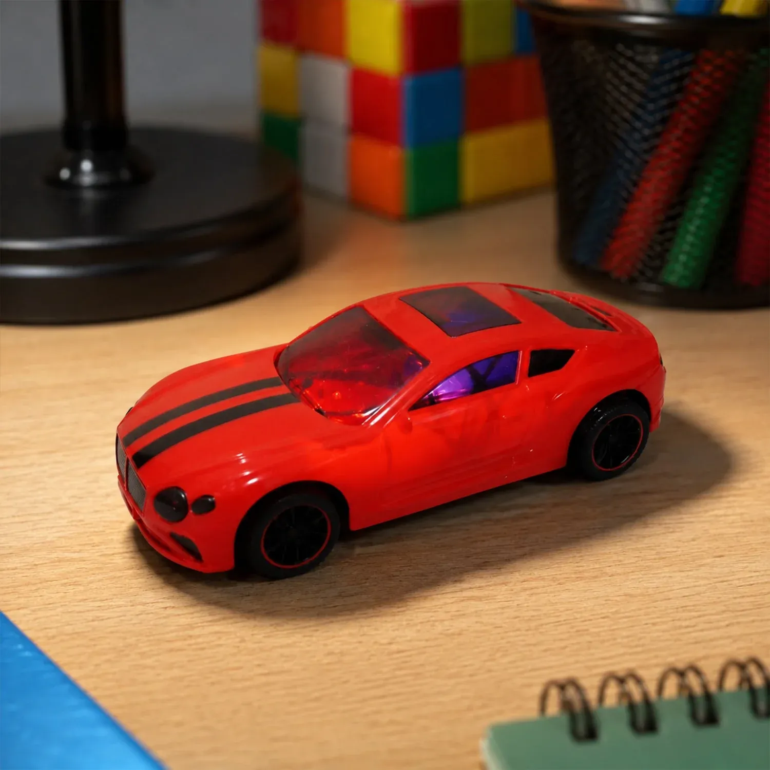 High-Speed Remote Control Sports Car – Durable, Bright Lights & Quick Movements - Detailed Feature View 2