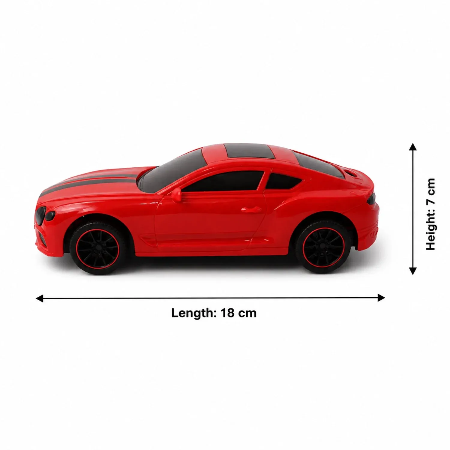 High-Speed Remote Control Sports Car – Durable, Bright Lights & Quick Movements - Detailed Feature View 5