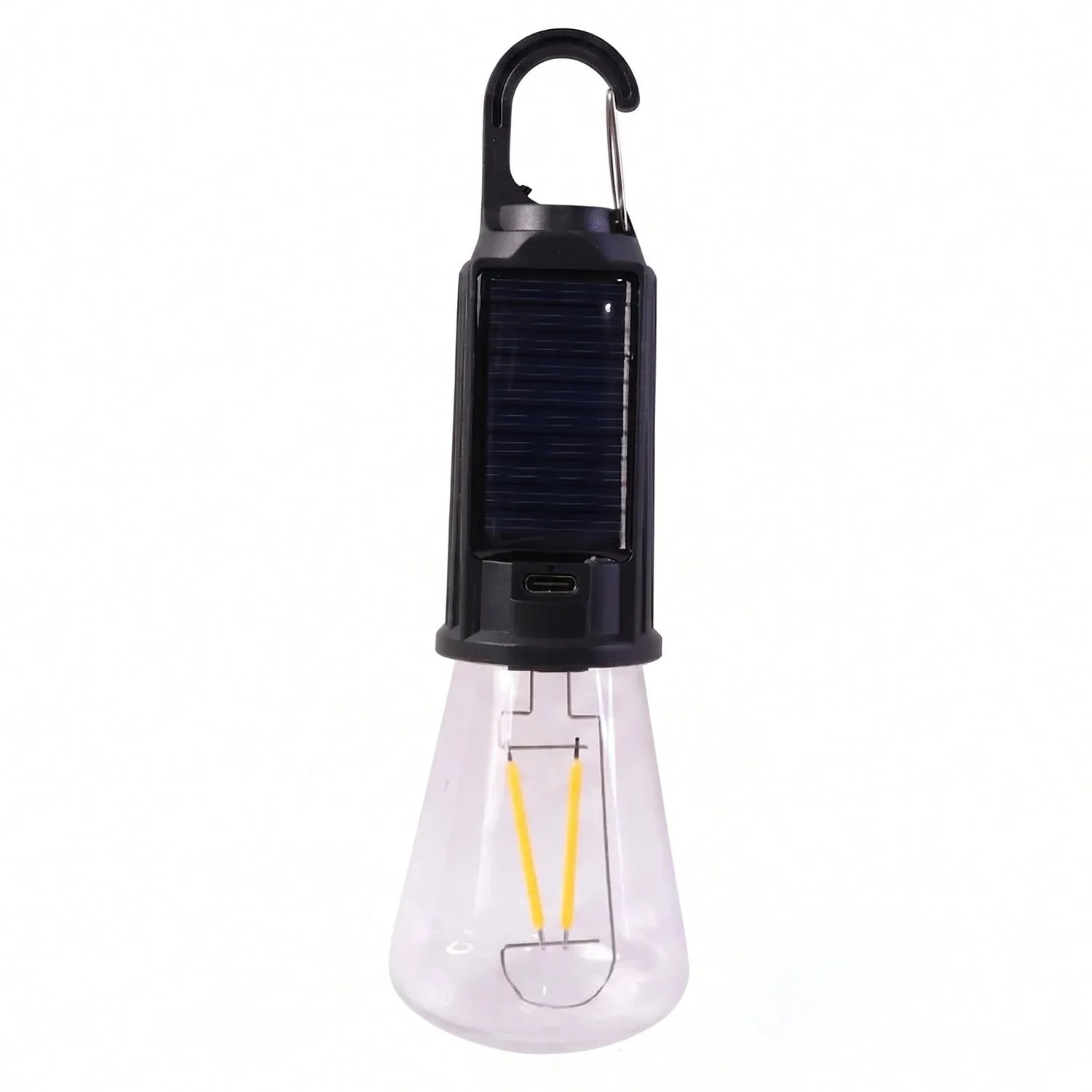 Solar Rechargeable Camping Lamp – Eco-Friendly & Portable Lighting - Detailed Feature View 4