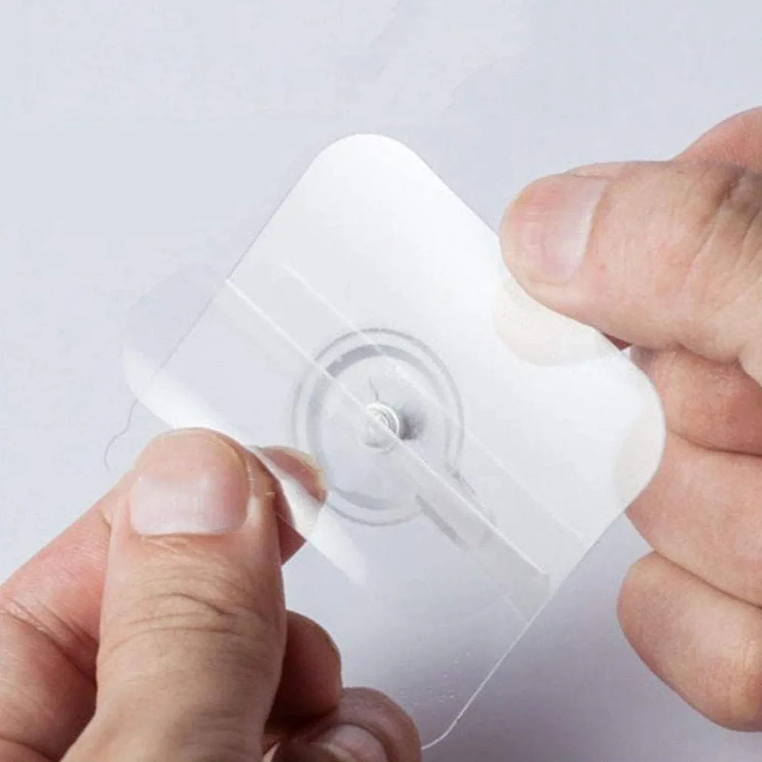 Transparent Self Adhesive Wall Hook - Nail Free, Waterproof (1 Pc) - Detailed Feature View 2