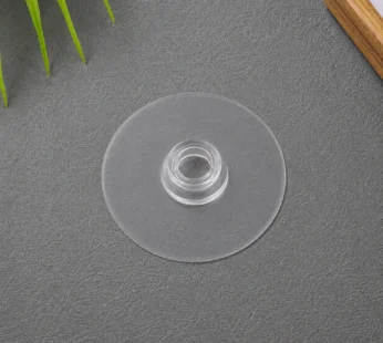 Transparent Self Adhesive Wall Hook – Nail-Free Hanging Loop (1 Pc)