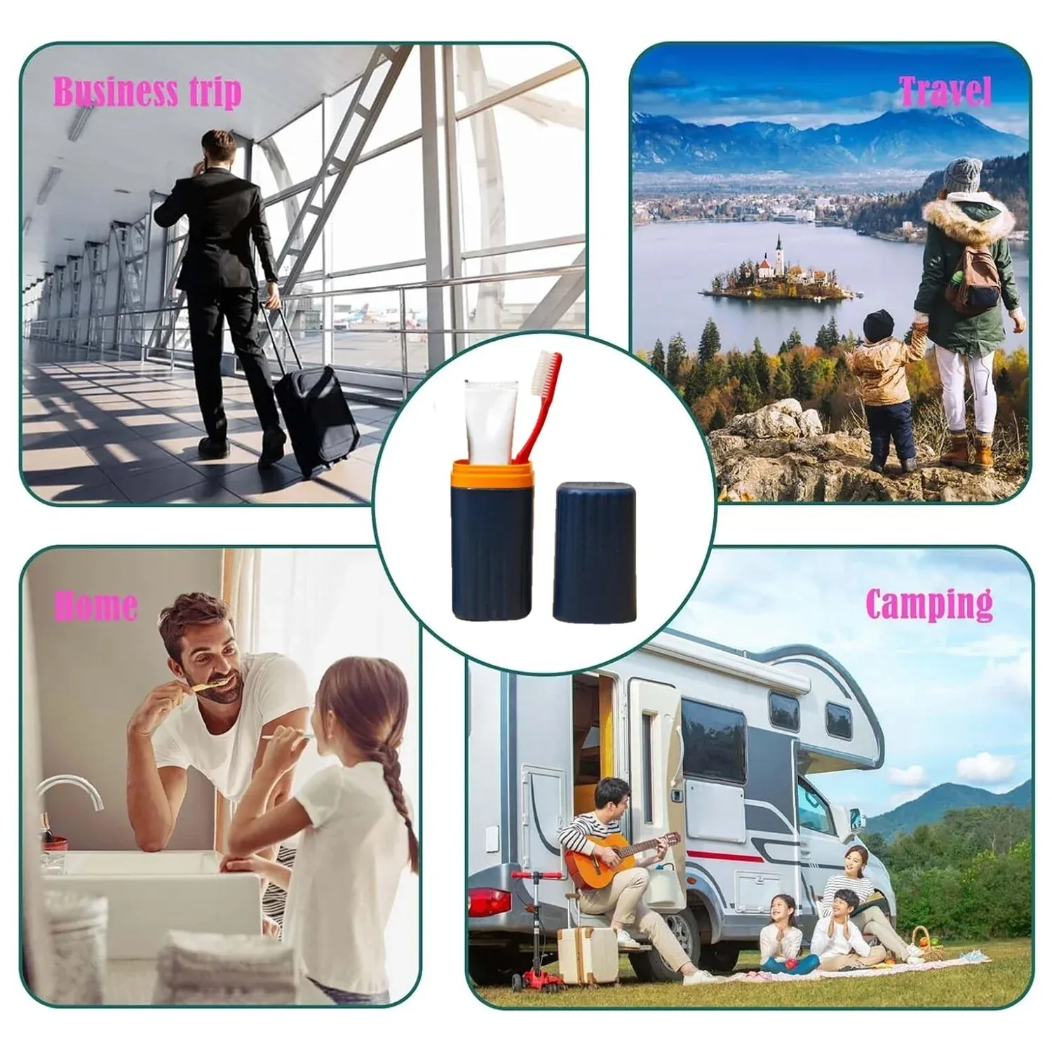 Bathroom Accessories Combo Set – Stylish & Travel-Friendly Organisation - Detailed Feature View 7