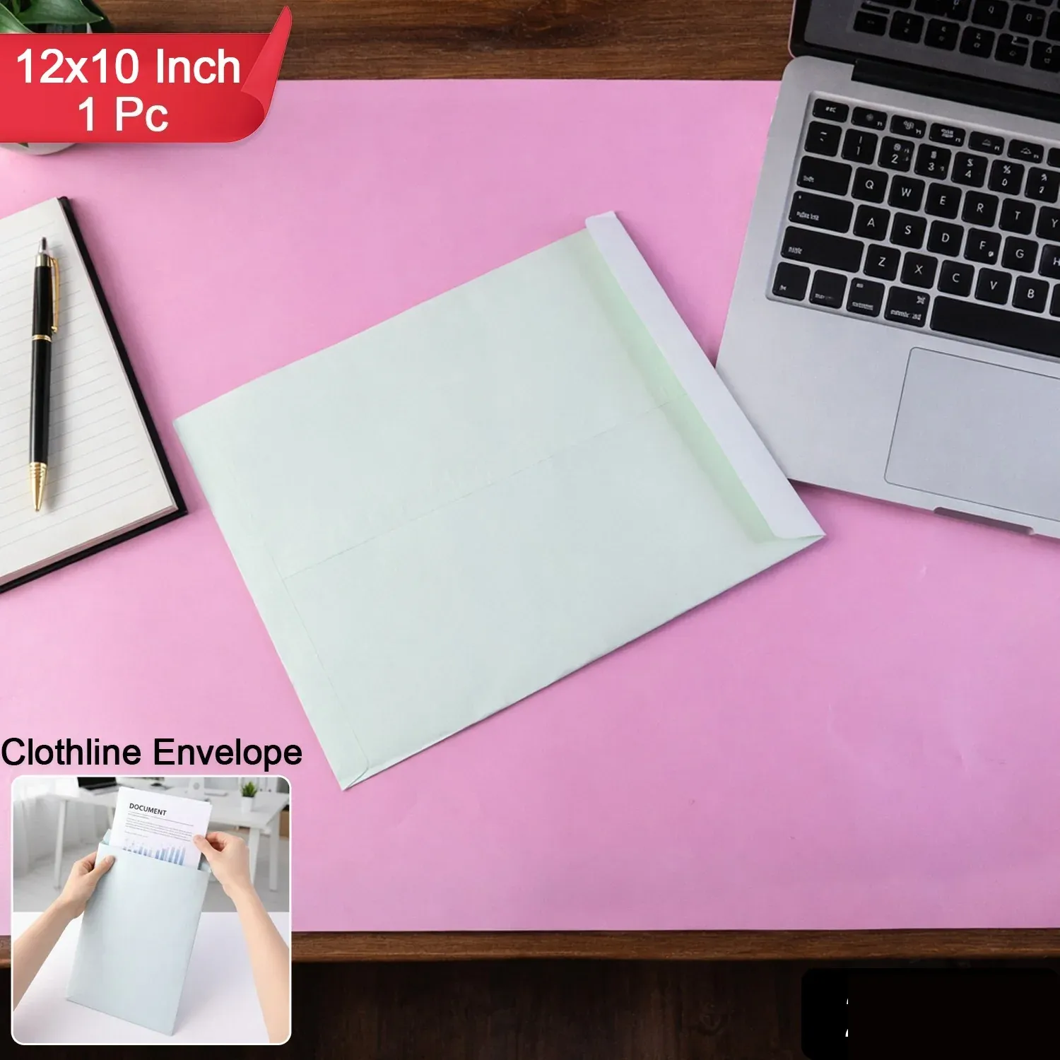 Clothline Premium Large Size Card Envelope (1 Pc, 30 x 25 Cm) - Detailed Feature View 1