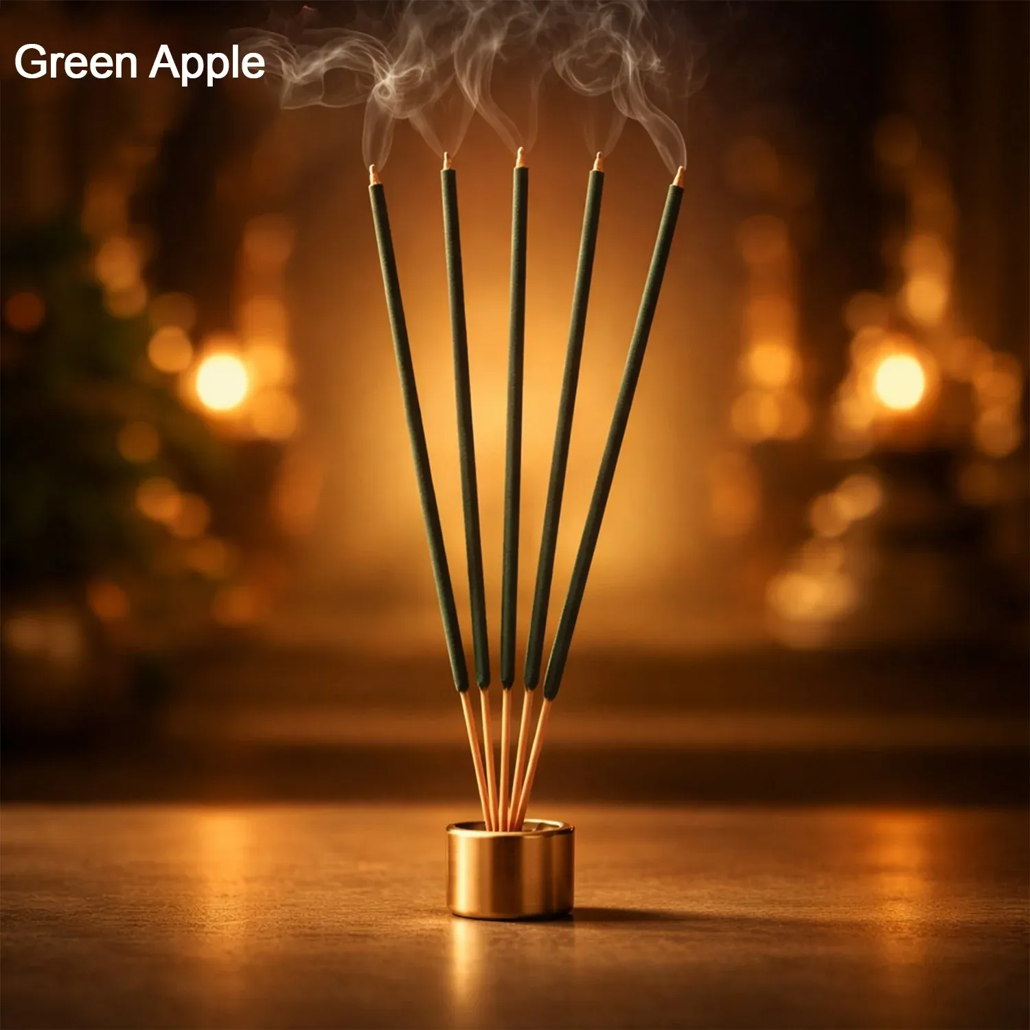 Premium Green Apple Fragrance Masala Incense Sticks for Pooja & Meditation - Buy Online at Alikart