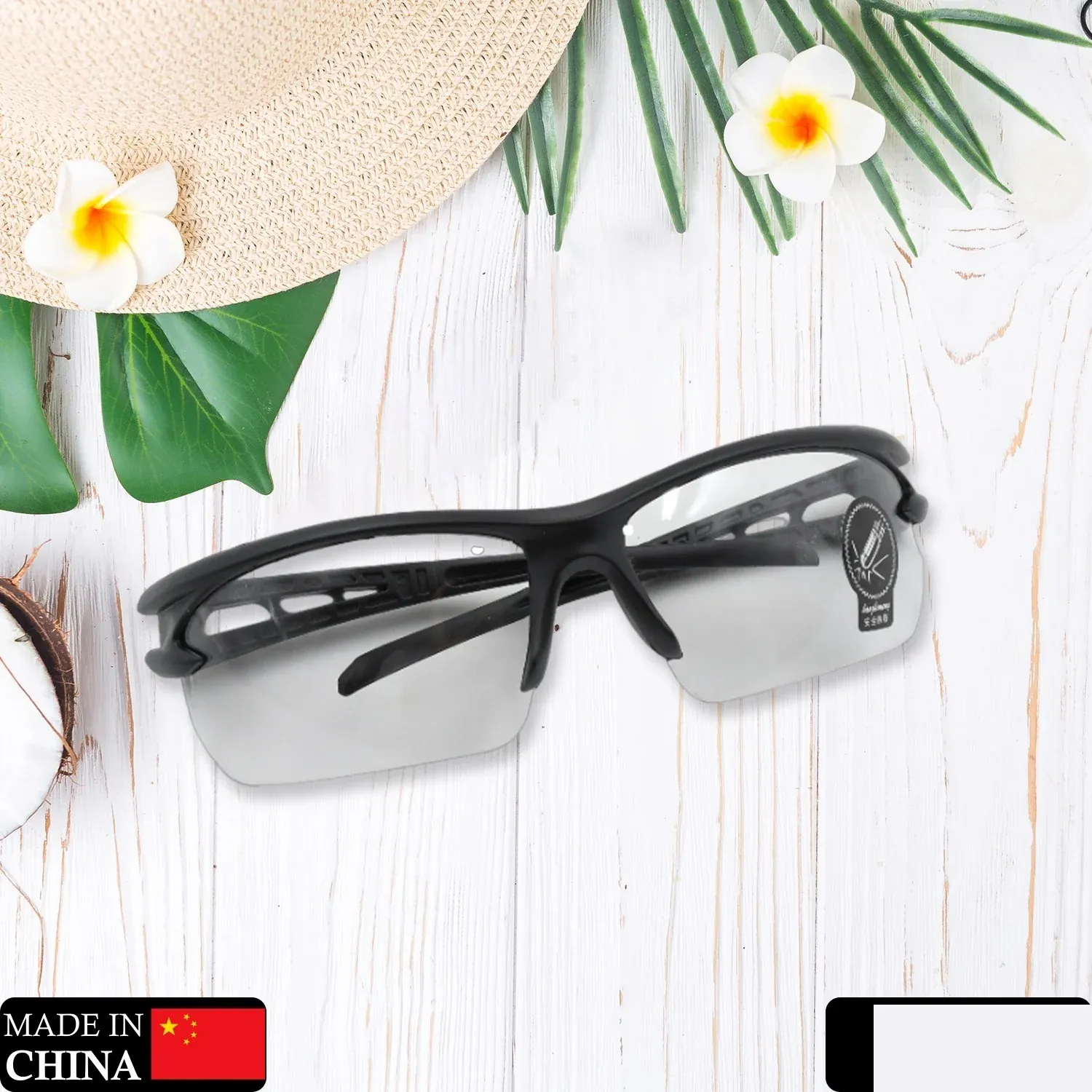 UV Protected Cycling Eyewear Outdoor Sports Men Women Sunglasses - Detailed Feature View 1