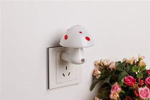 Automatic Night Sensor Mushroom Lamp (0.2 watt, Multicolour) - Detailed Feature View 4