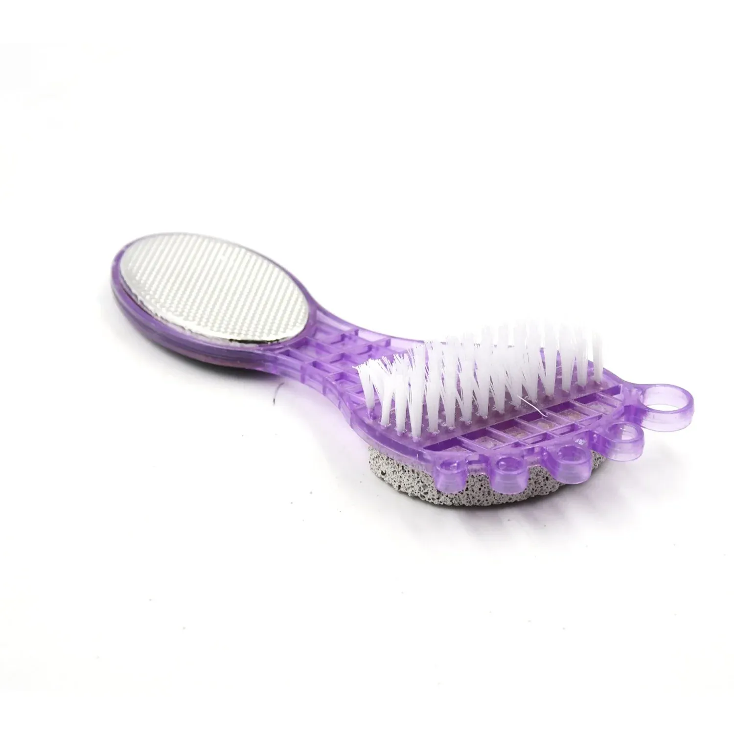 4-in-1 Pedicure Tool – Pumice & Emery File for Smooth Feet | VelvaBloom - Detailed Feature View 3