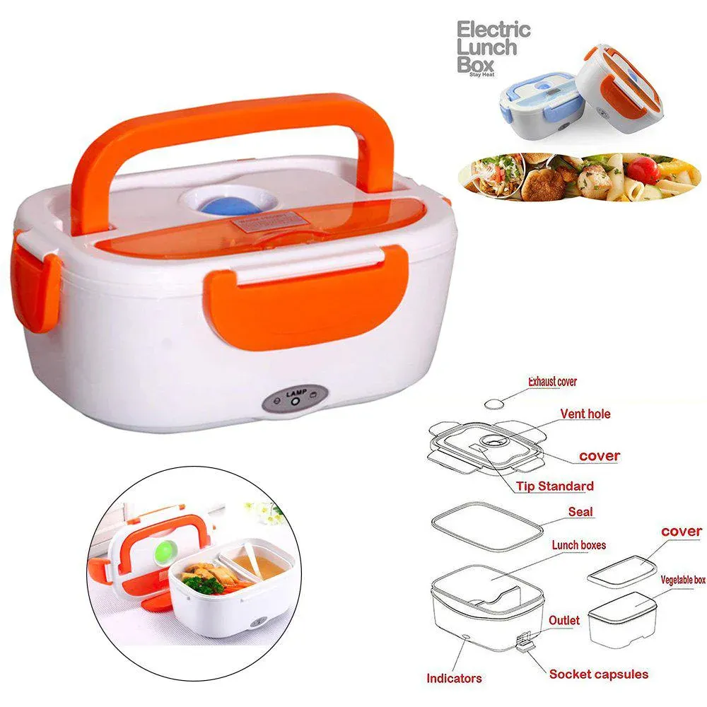 Portable Lunch Dabba Electric foods Warmer Box Tiffin / Portable Electric Box - Detailed Feature View 6