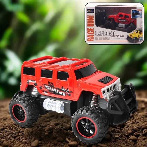 Mist Spray Race Car Toy with Lights & 4WD Climbing Power